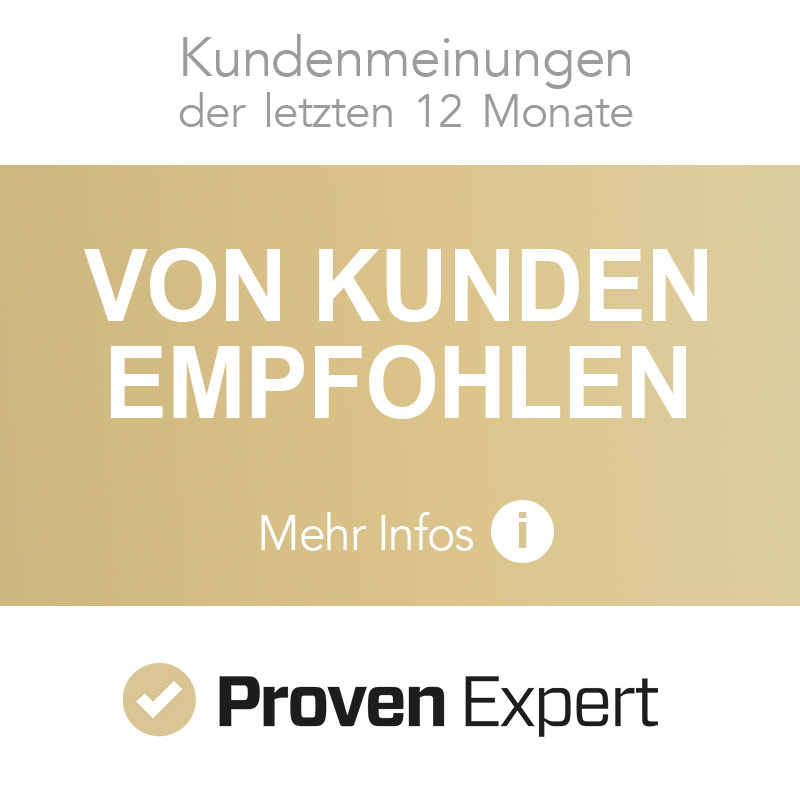 Batch ProvenExpert VON KUNDEN EMPFOHLEN